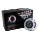 Vision M803 2.5" Mini MH1 Double Angel Eyes HID Projector Lens